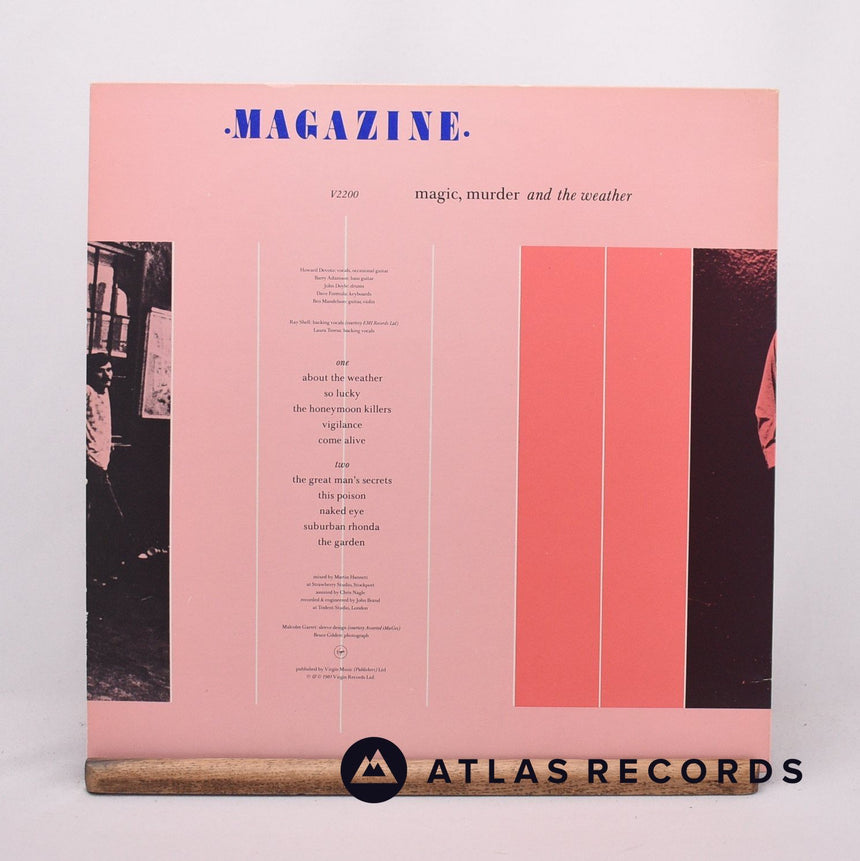 Magazine - Magic, Murder And The Weather - Townhouse LP Vinyl Record - EX/EX
