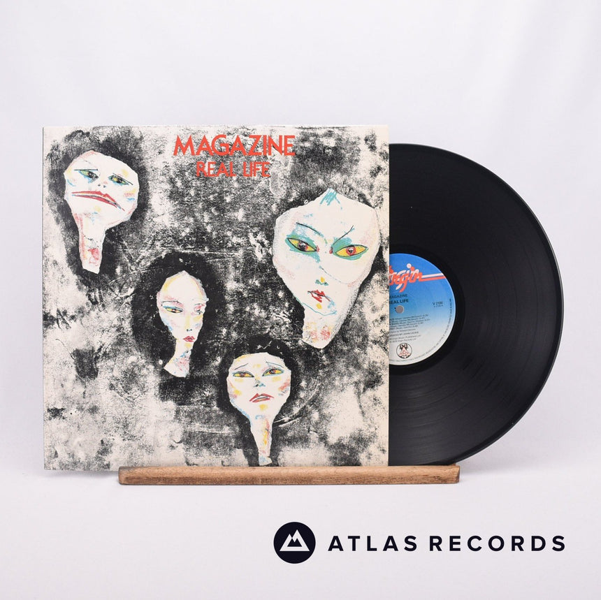 Magazine Real Life LP Vinyl Record - Front Cover & Record