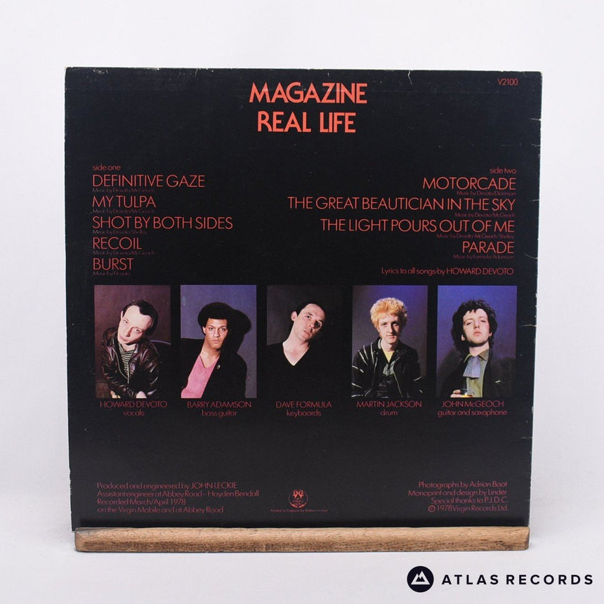 Magazine - Real Life - Repress A1 B2 LP Vinyl Record - VG+/EX