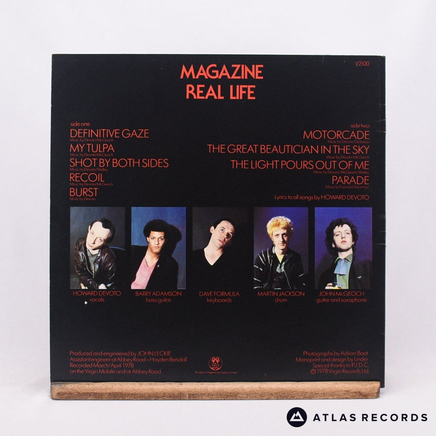Magazine - Real Life - Blair A1 B1 LP Vinyl Record - EX/EX