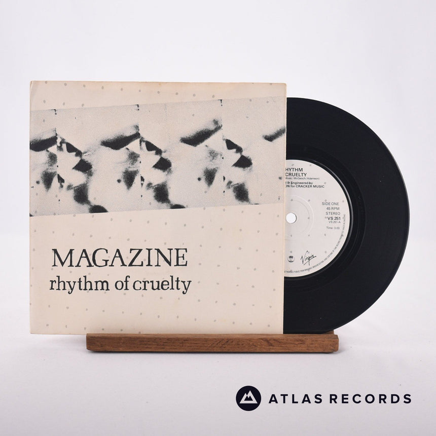 Magazine Rhythm Of Cruelty 7" Vinyl Record - Front Cover & Record