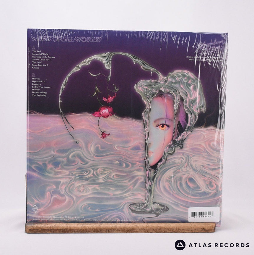 Magdalena Bay - Mercurial World - Red W/ White Swirl LP Vinyl Record - NEW