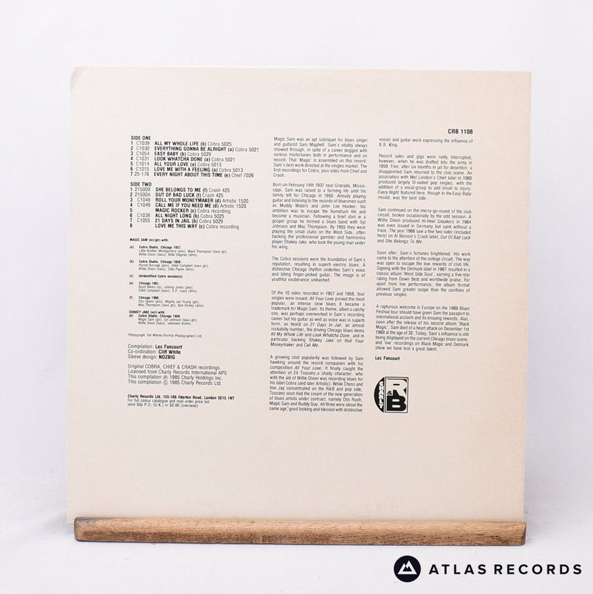 Magic Sam - Easy Baby - LP Vinyl Record - EX/VG+