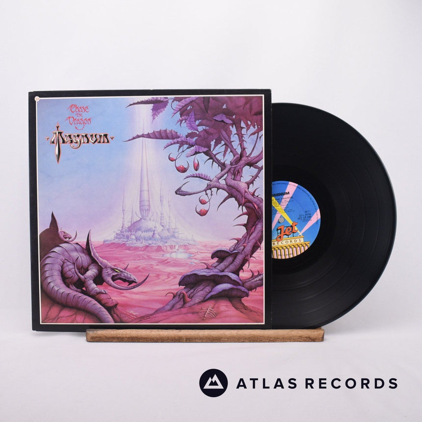 Magnum Chase The Dragon LP Vinyl Record - Front Cover & Record