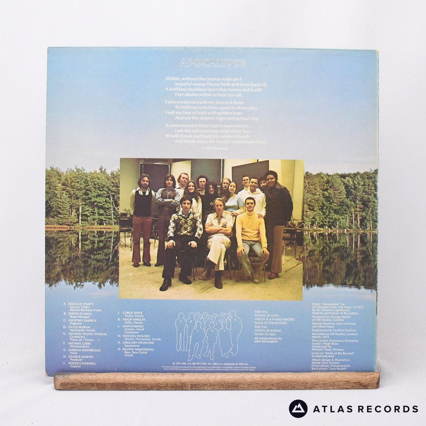 Mahavishnu Orchestra - Apocalypse - LP Vinyl Record - VG+/EX