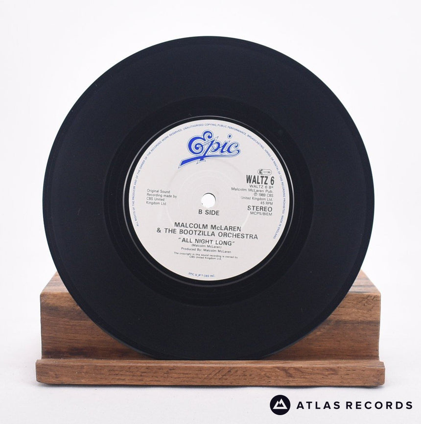 Malcolm McLaren And The House Of McLaren - Deep In Vogue - 7" Vinyl Record - VG+/EX