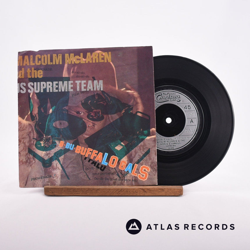 Malcolm McLaren Buffalo Gals 7" Vinyl Record - Front Cover & Record
