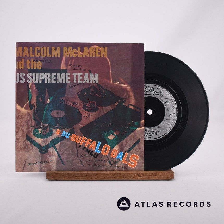 Malcolm McLaren Buffalo Gals 7" Vinyl Record - Front Cover & Record