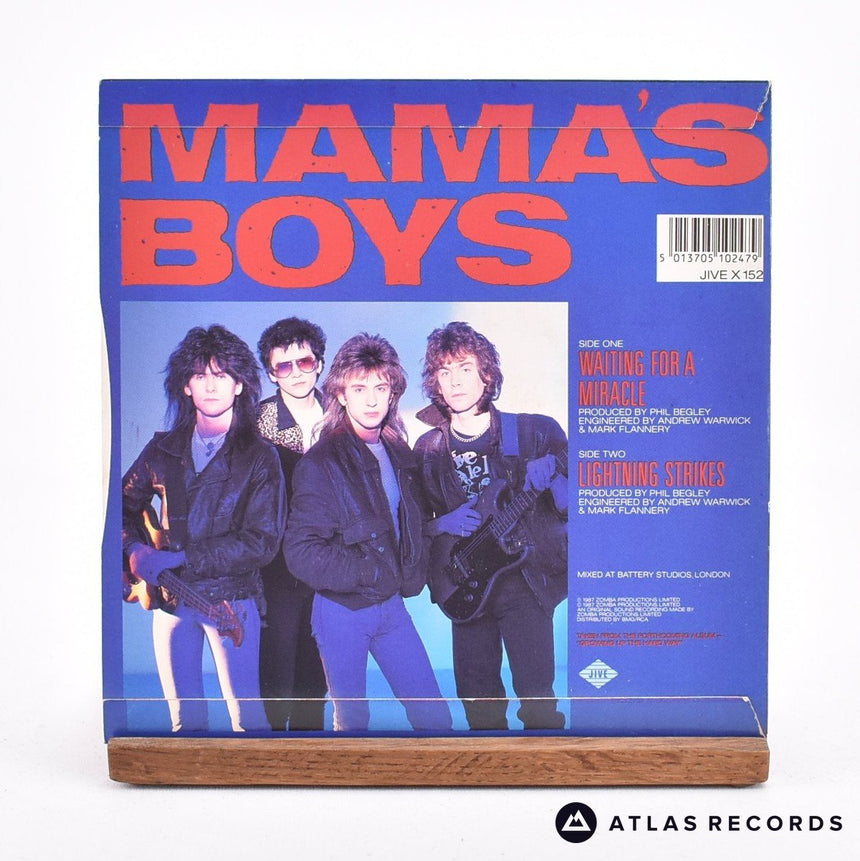 Mama's Boys - Waiting For A Miracle - 7" Vinyl Record - EX/VG+