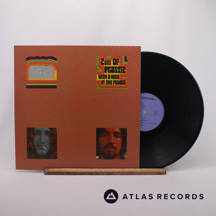 Man 2 Ozs. Of Plastic With A Hole In The Middle LP Vinyl Record - Front Cover & Record