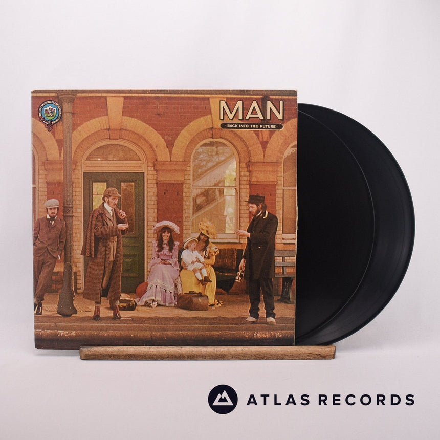 Man Back Into The Future 2 x LP Vinyl Record - Front Cover & Record