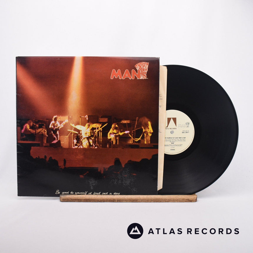 Man Be Good To Yourself At Least Once A Day LP Vinyl Record - Front Cover & Record