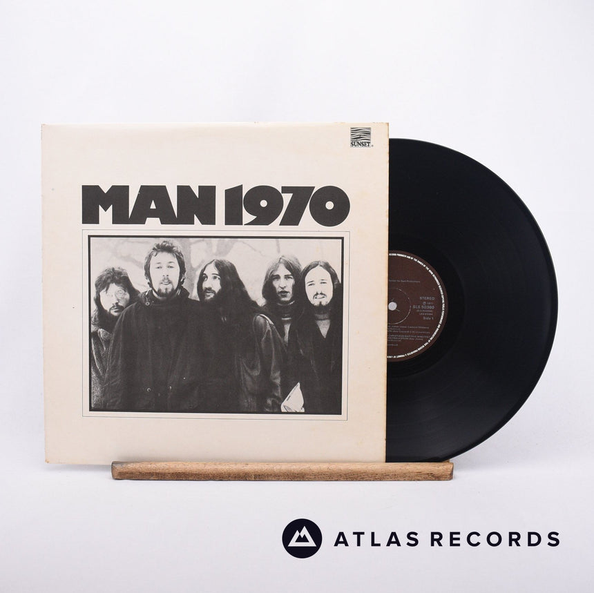 Man Man 1970 LP Vinyl Record - Front Cover & Record