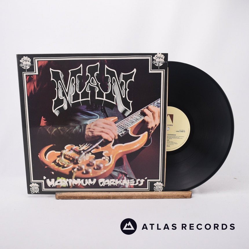 Man Maximum Darkness LP Vinyl Record - Front Cover & Record