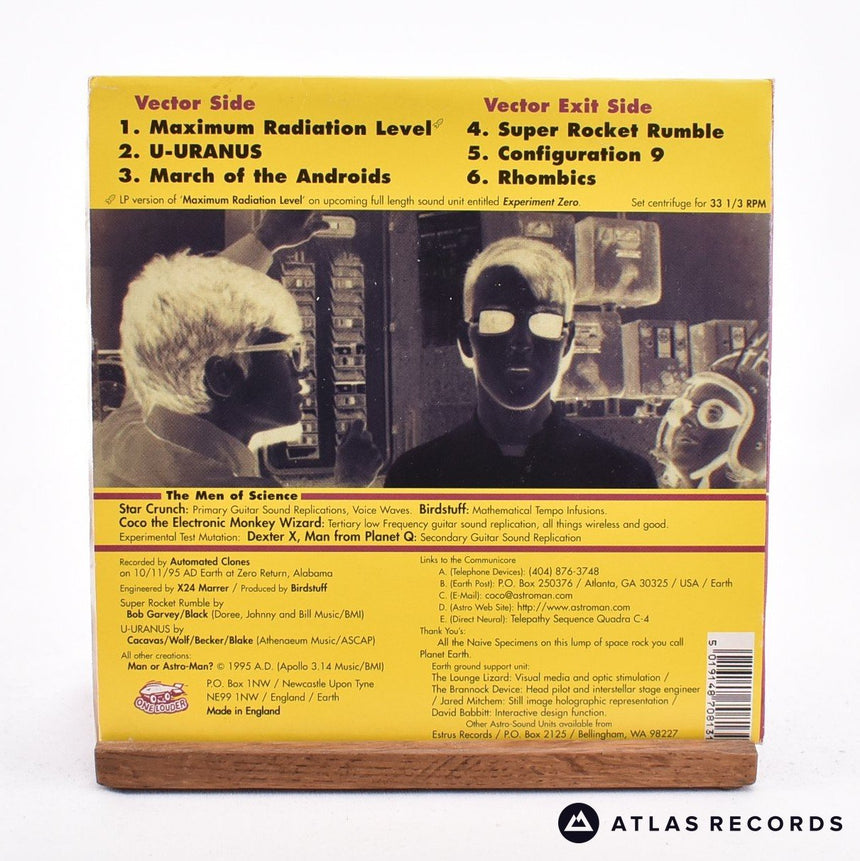 Man Or Astro-Man? - Deluxe Men In Space - Gatefold 7" Vinyl Record - EX/EX