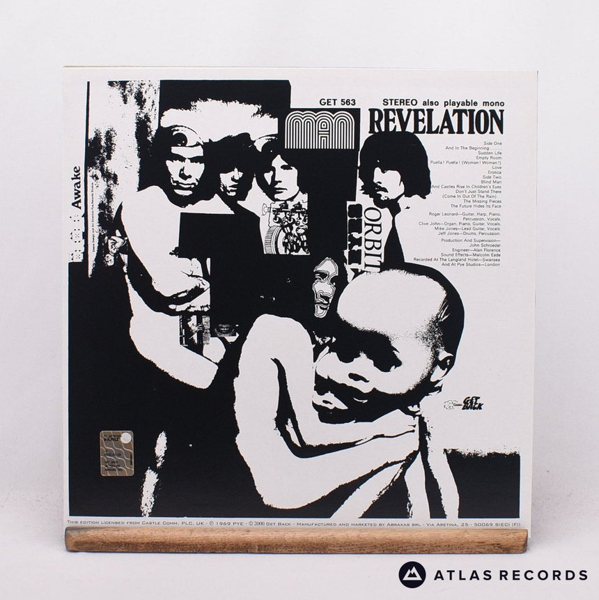 Man - Revelation - 180G Reissue Italy LP Vinyl Record - NM/EX
