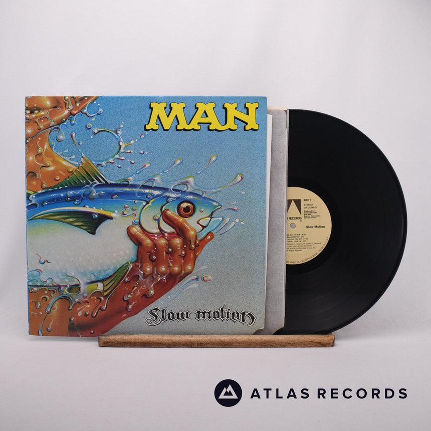 Man Slow Motion LP Vinyl Record - Front Cover & Record