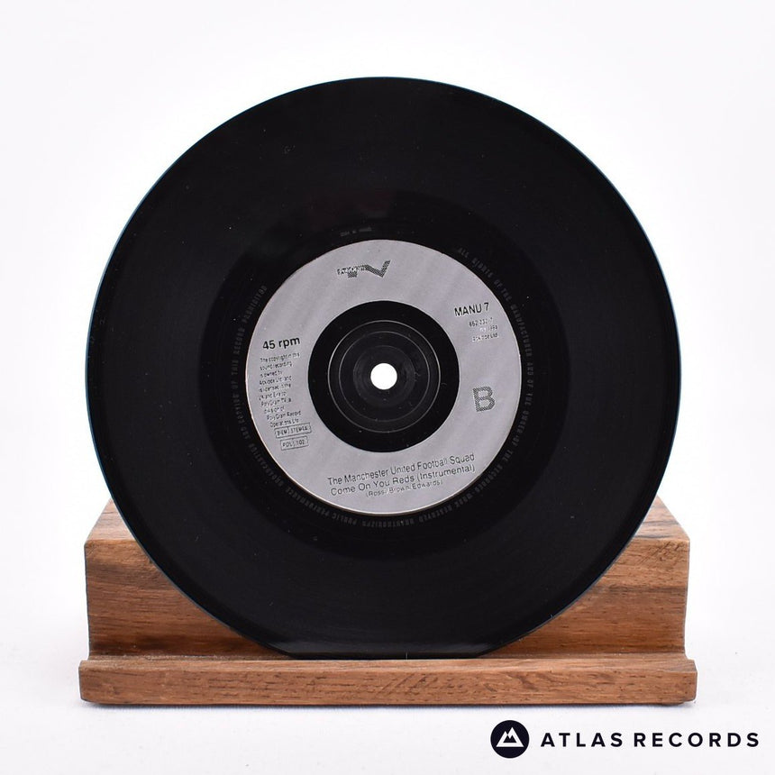 Manchester United Football Team - Come On You Reds - 7" Vinyl Record - EX/EX