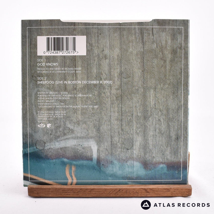 Mando Diao - God Knows - Blue 7" Vinyl Record - NM/NM