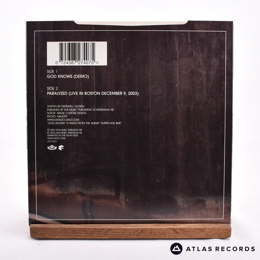 Mando Diao - God Knows - Yellow Limited Edition 7" Vinyl Record - NM/NM