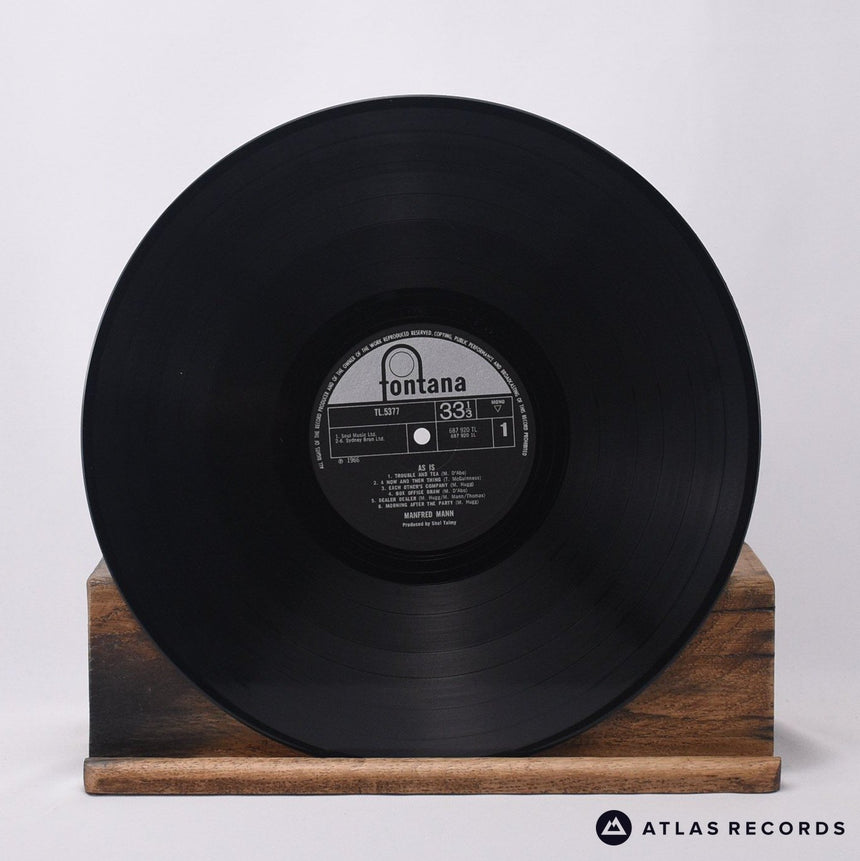 Manfred Mann - As Is - LP Vinyl Record - VG+/VG+