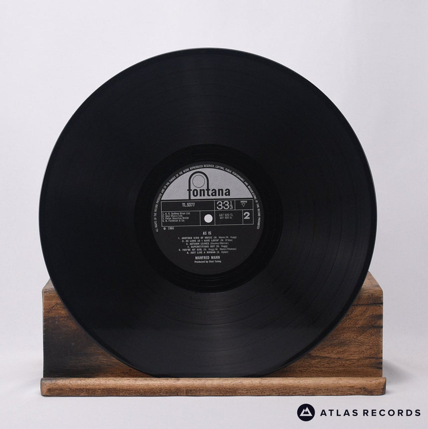 Manfred Mann - As Is - LP Vinyl Record - VG+/VG+