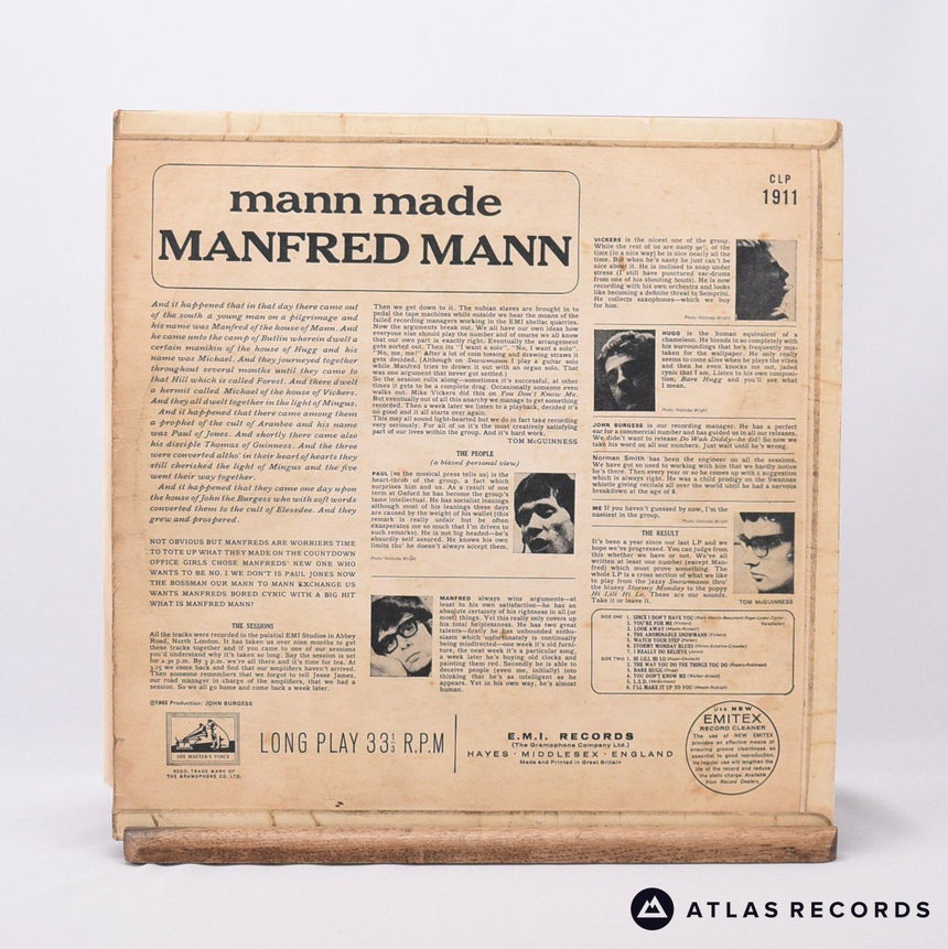 Manfred Mann - Mann Made - Mono -1 -2 LP Vinyl Record - VG/VG