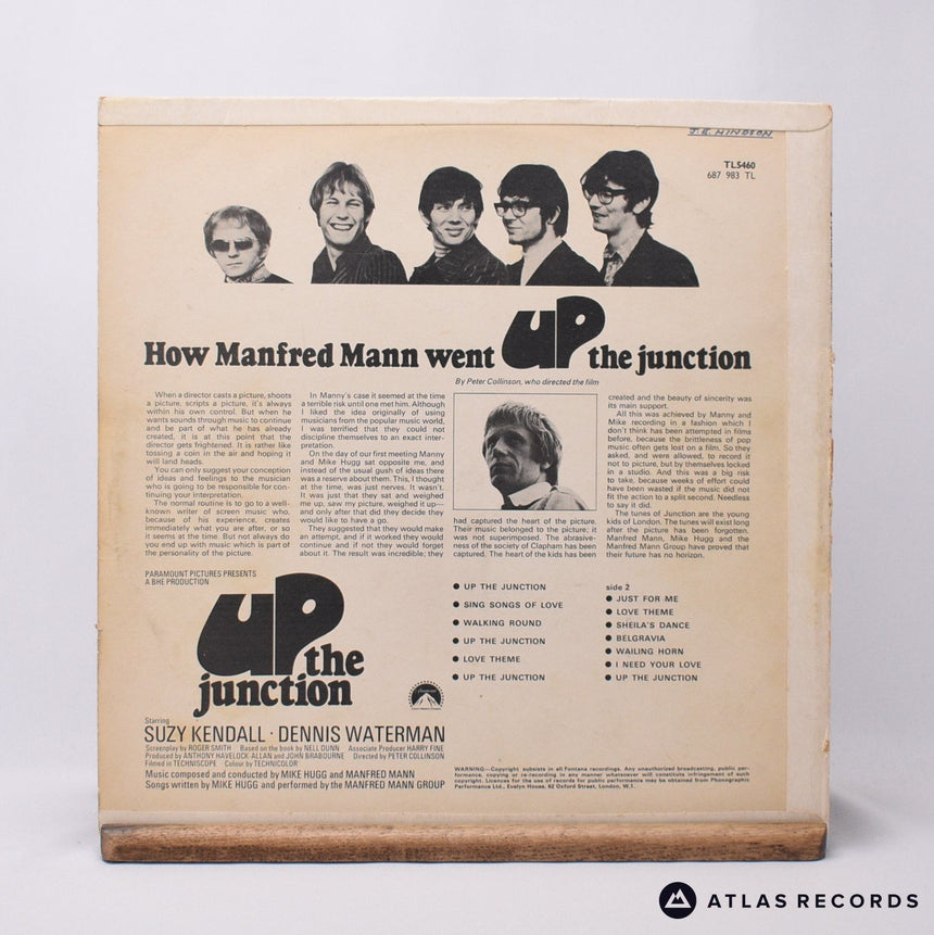Manfred Mann - Up The Junction - Mono 1L 2L LP Vinyl Record - VG+/VG+