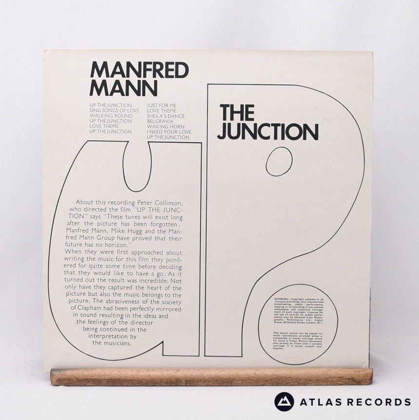 Manfred Mann - Up The Junction - LP Vinyl Record - EX/EX