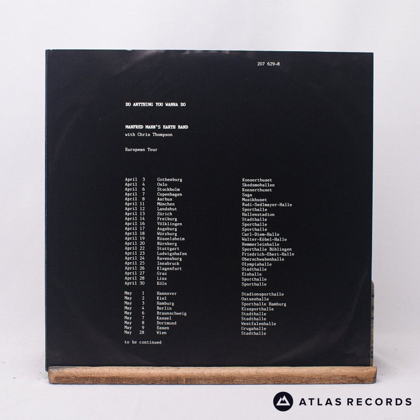 Manfred Mann's Earth Band - Criminal Tango - LP Vinyl Record - VG+/EX