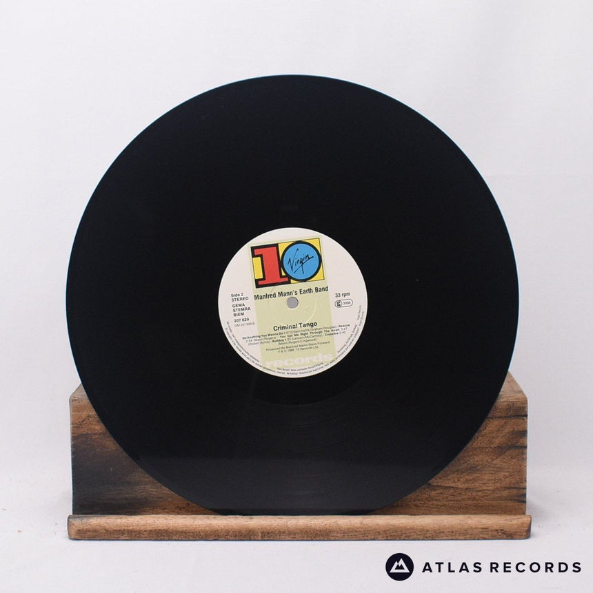 Manfred Mann's Earth Band - Criminal Tango - LP Vinyl Record - VG+/EX