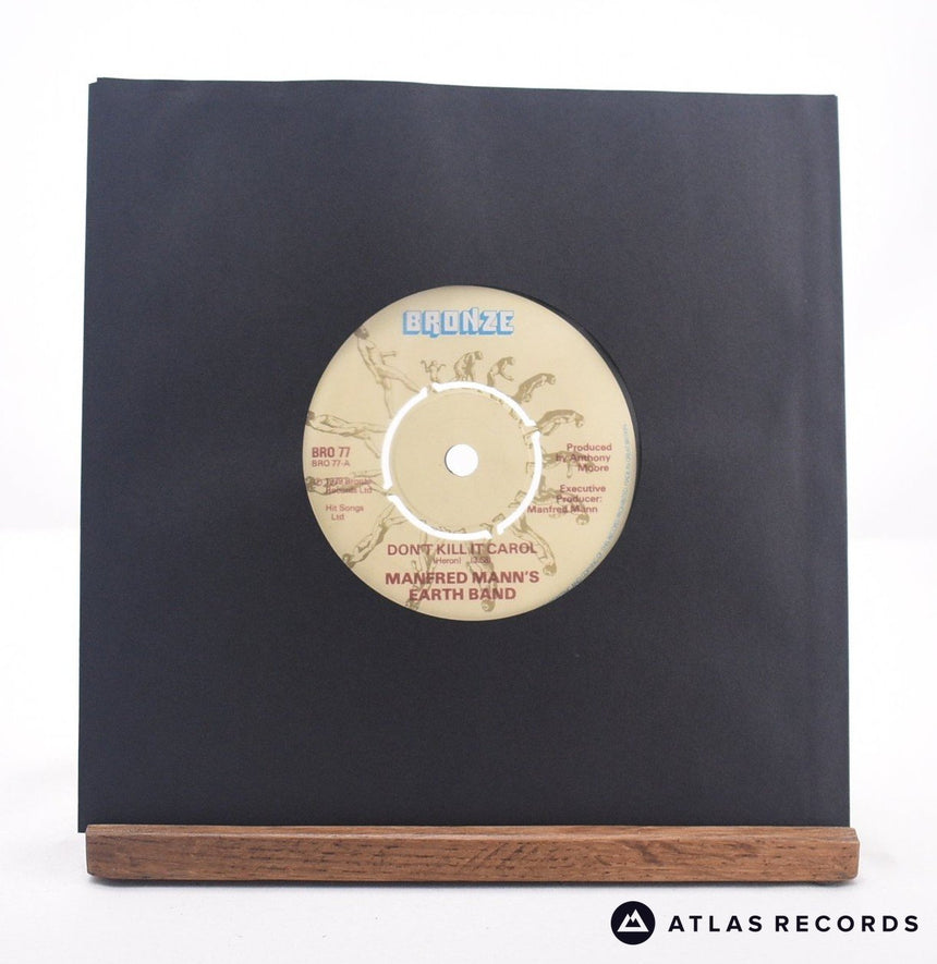 Manfred Mann's Earth Band Don't Kill It Carol 7" Vinyl Record - In Sleeve