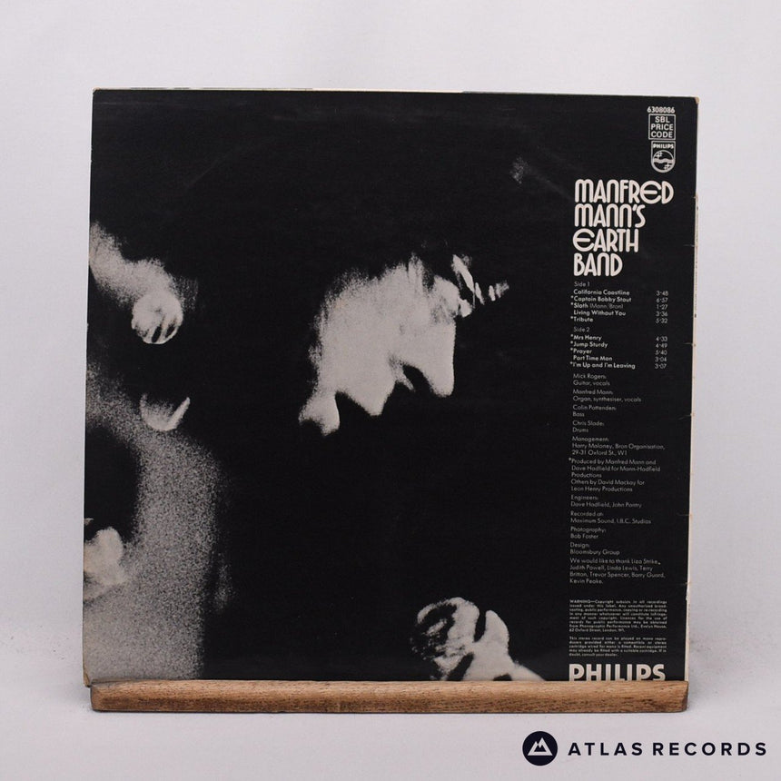 Manfred Mann's Earth Band - Manfred Mann's Earth Band - LP Vinyl Record - EX/EX