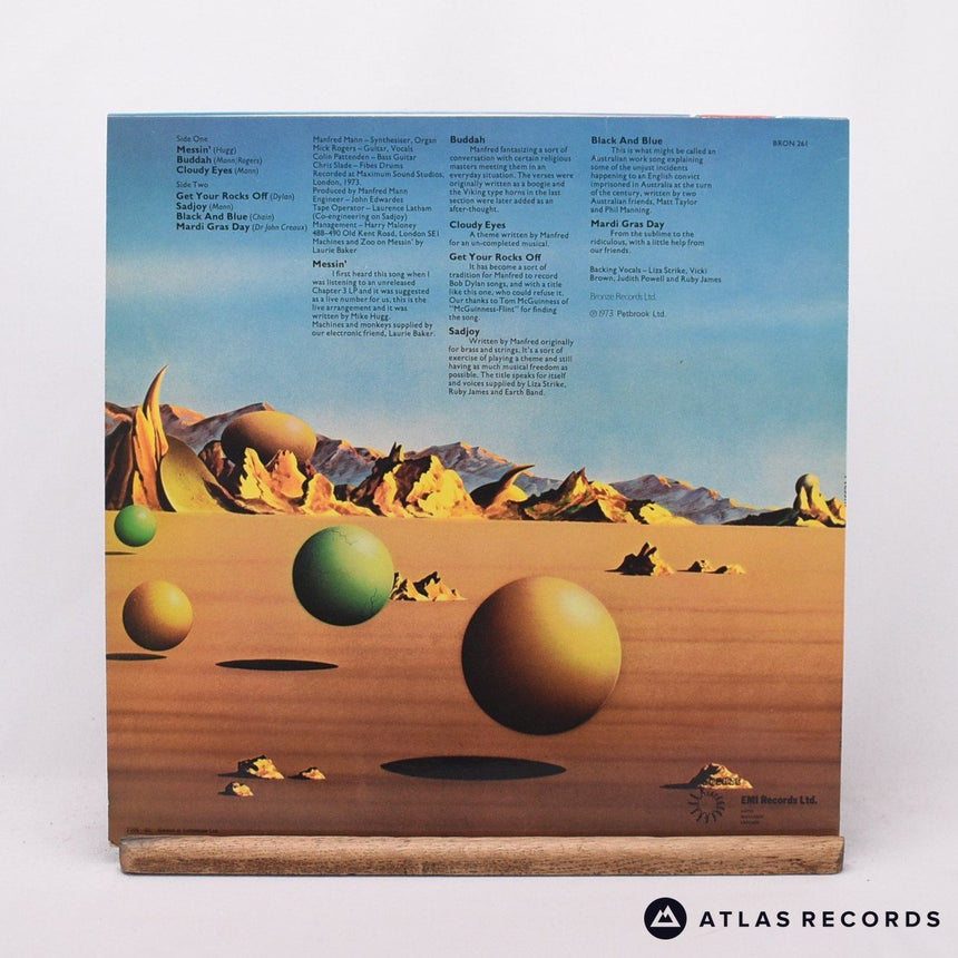 Manfred Mann's Earth Band - Messin' - Reissue LP Vinyl Record - EX/EX