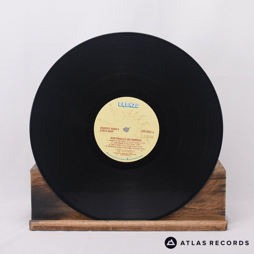 Manfred Mann's Earth Band - Nightingales & Bombers - LP Vinyl Record - EX/EX