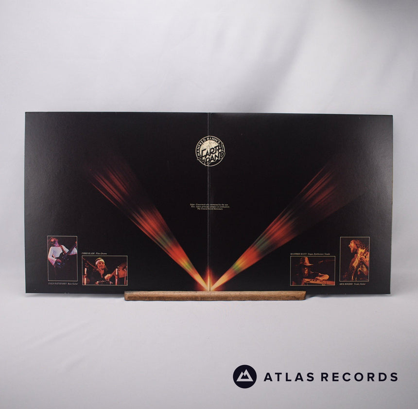 Manfred Mann's Earth Band - Solar Fire - A-2 B-1U LP Vinyl Record - EX/EX