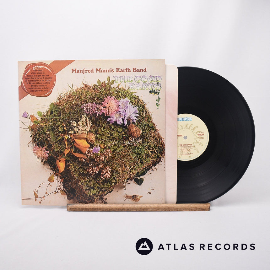 Manfred Mann's Earth Band The Good Earth LP Vinyl Record - Front Cover & Record