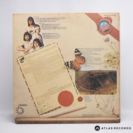 Manfred Mann's Earth Band - The Good Earth - A-2 B-1 LP Vinyl Record - EX/EX