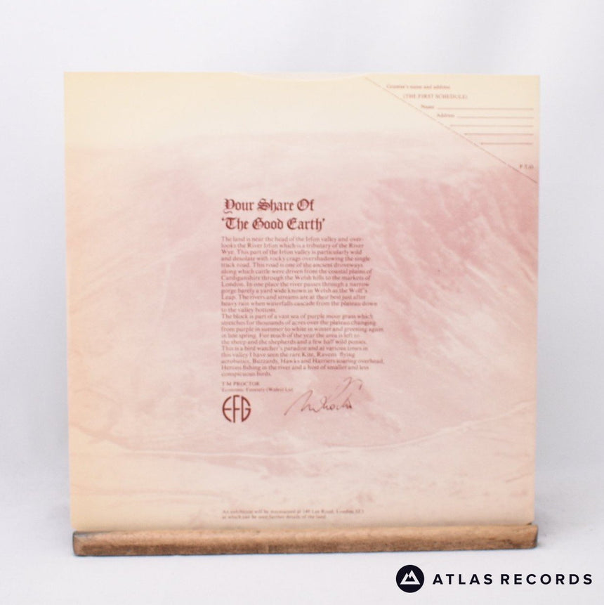 Manfred Mann's Earth Band - The Good Earth - Porky LP Vinyl Record - EX/EX