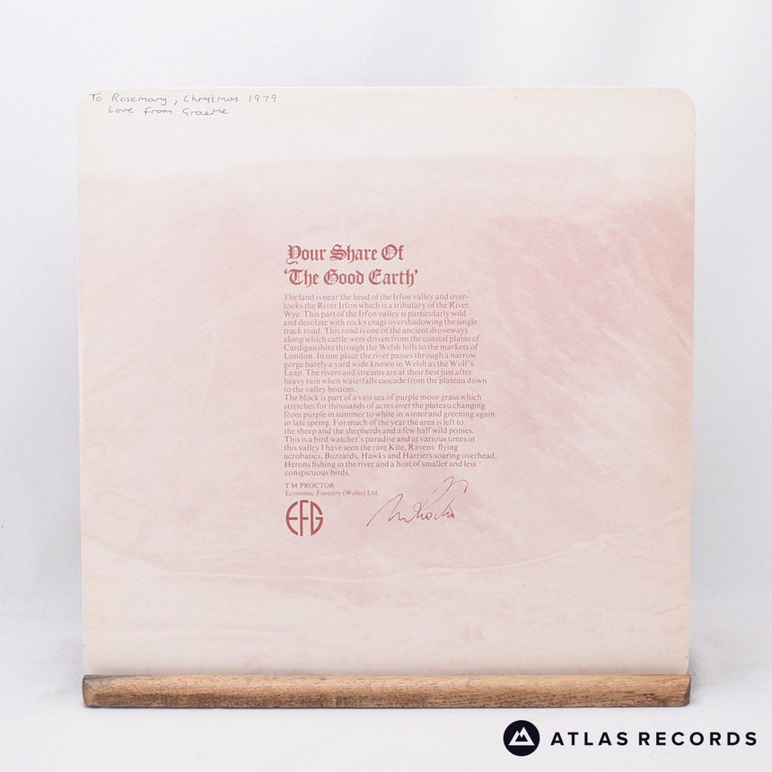 Manfred Mann's Earth Band - The Good Earth - LP Vinyl Record - EX/VG+