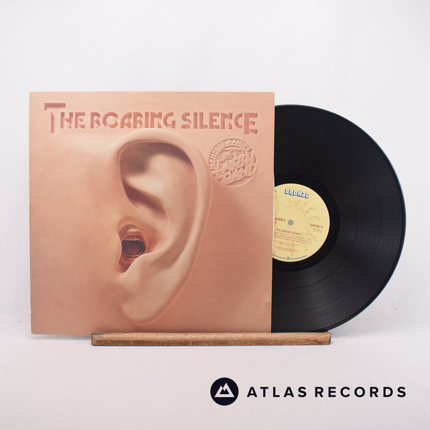 Manfred Mann's Earth Band The Roaring Silence LP Vinyl Record - Front Cover & Record