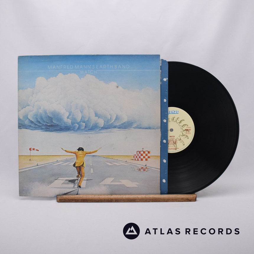 Manfred Mann's Earth Band Watch LP Vinyl Record - Front Cover & Record