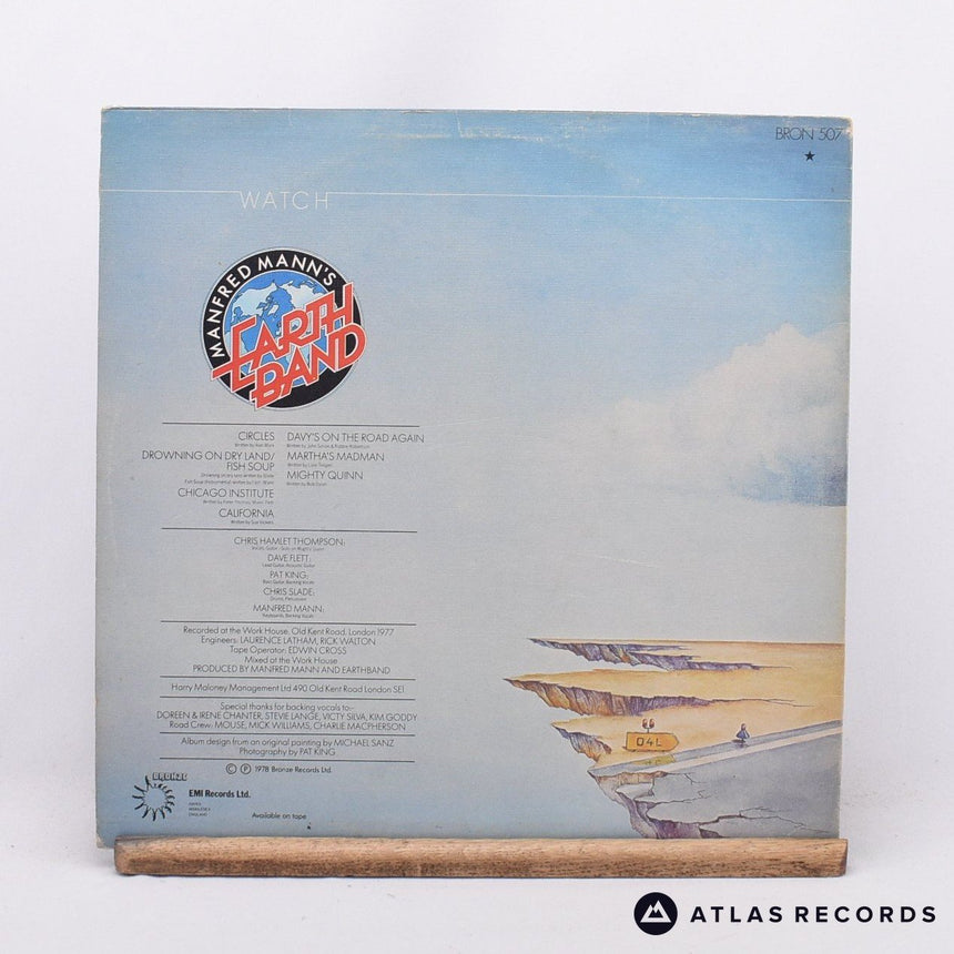 Manfred Mann's Earth Band - Watch - A-2 B-1 LP Vinyl Record - VG+/EX