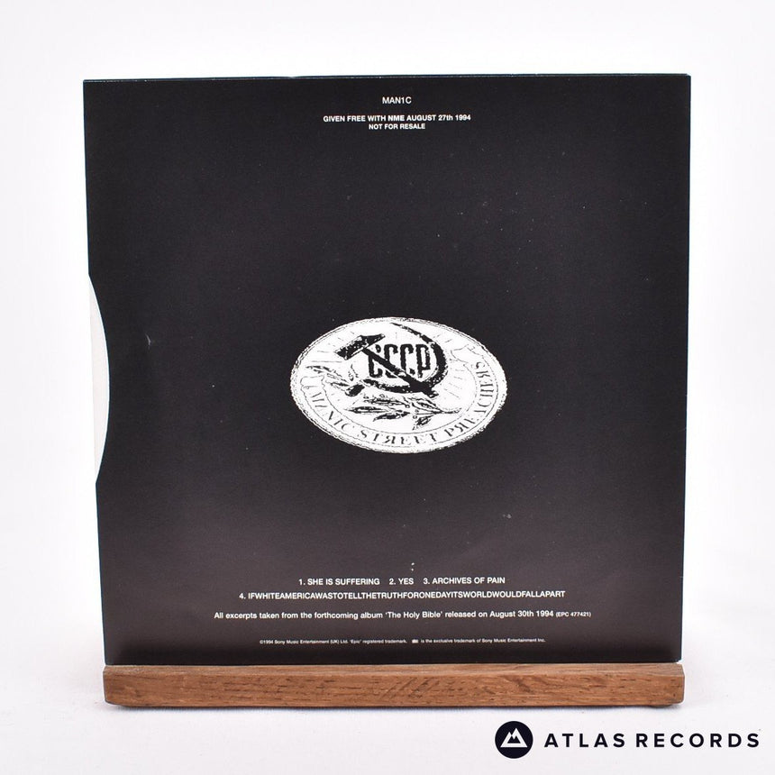 Manic Street Preachers - Verses From The Holy Bible - 7" Flexi-Disc - EX/VG
