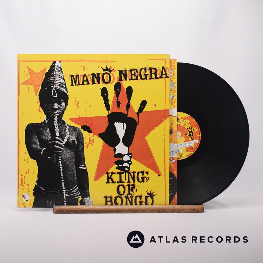 Mano Negra King Of Bongo LP Vinyl Record - Front Cover & Record