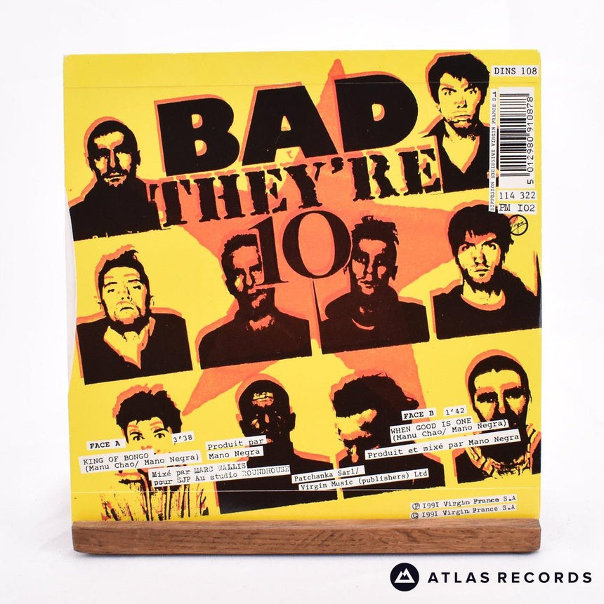 Mano Negra - King Of Bongo - 7" Vinyl Record - EX/EX