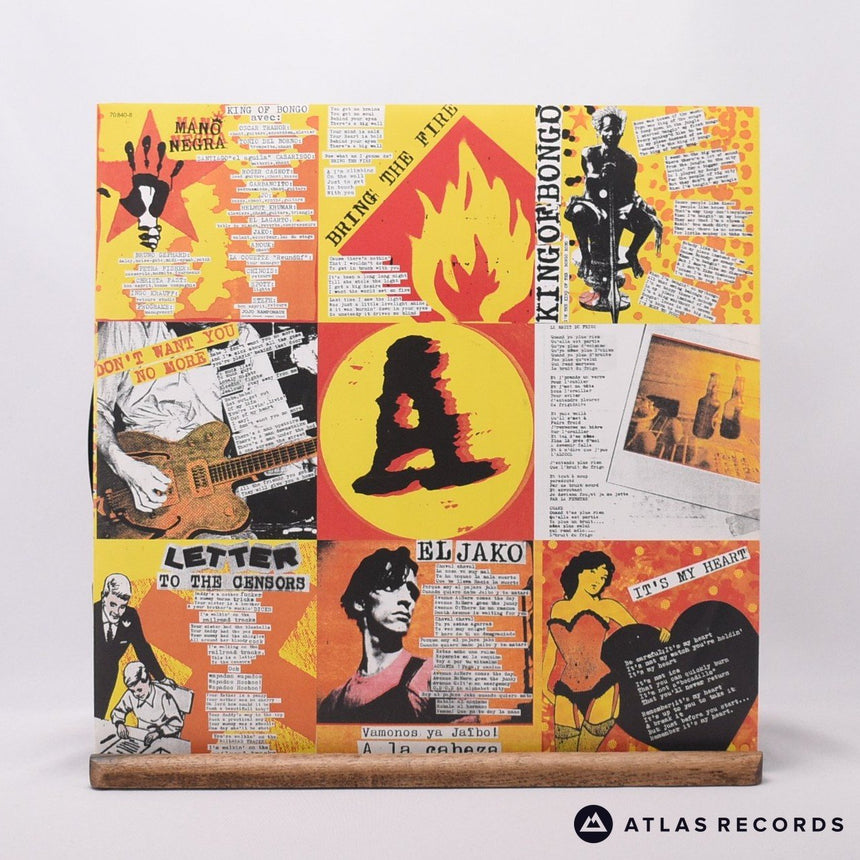 Mano Negra - King Of Bongo - A-1 B-1 LP Vinyl Record - EX/EX