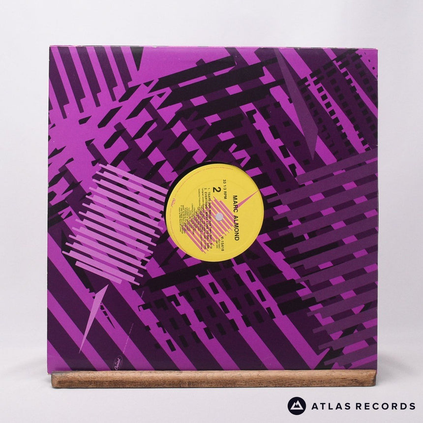 Marc Almond - Tears Run Rings - Die-Cut Sleeve 12" Vinyl Record - VG+/VG+