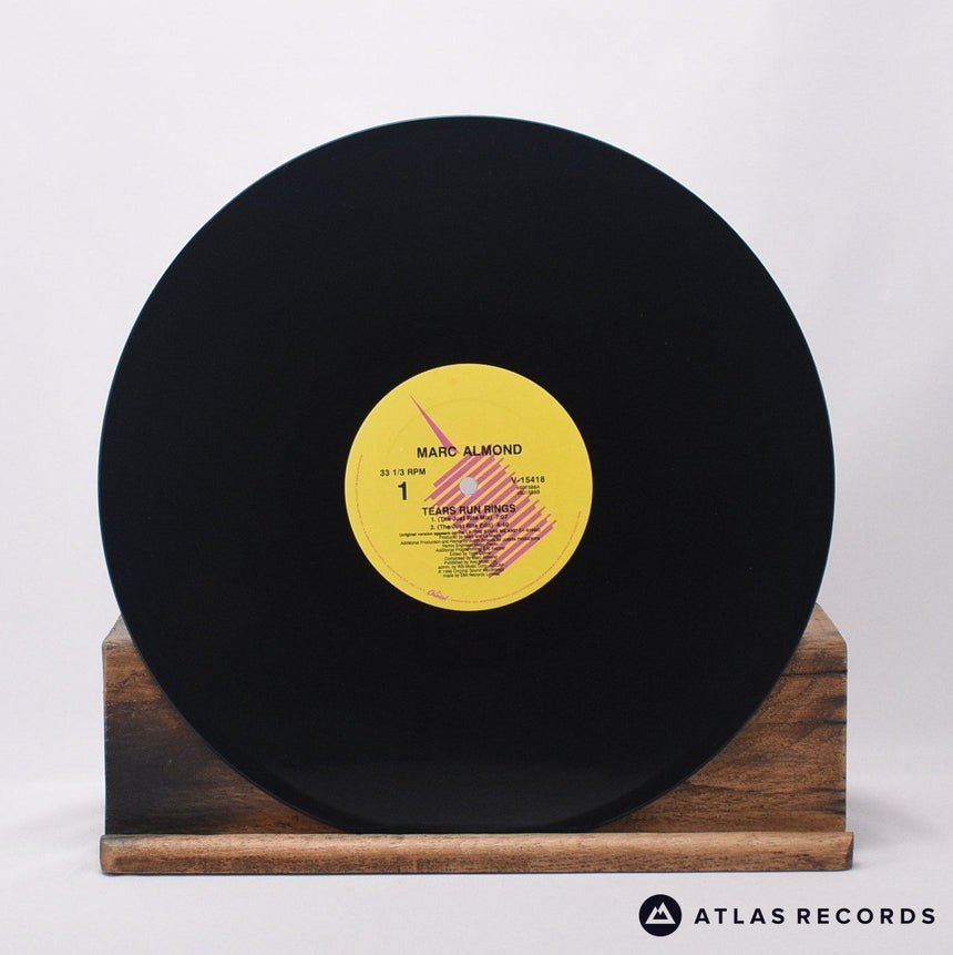 Marc Almond - Tears Run Rings - Die-Cut Sleeve 12" Vinyl Record - VG+/VG+