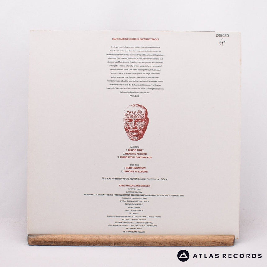Marc Almond - Violent Silence - LP Vinyl Record - EX/EX
